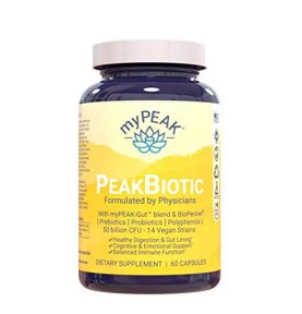 myPEAK PeakBiotic: Total Probiotic Gut Health Blend.