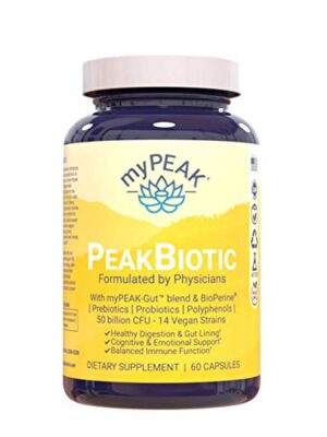 myPEAK PeakBiotic: Total Probiotic Gut Health Blend.