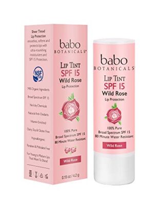 Babo Botanicals 70+% Organic Tinted Mineral Lip Conditioner