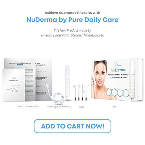 NuDerma Portable Handheld High Frequency Skin Therapy
