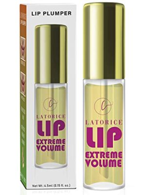 Latorice Lip Plumper, Natural Lip Enhancer Lip Gloss
