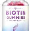 Biotin Gummies 10,000mcg Highest Potency for Healthy Hair