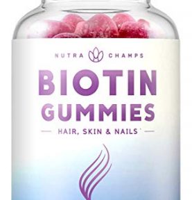 Biotin Gummies 10,000mcg Highest Potency for Healthy Hair