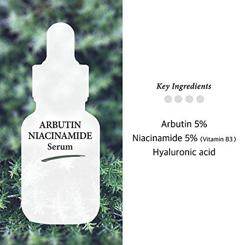 Niacinamide 5% + Arbutin 5% Serum with Hyaluronic Acid