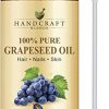 Handcraft Grapeseed Oil – 100% Pure, Expeller-Pressed Therapeutic Grade for Skin, Hair & Aromatherapy (16 fl. oz) 🌿✨