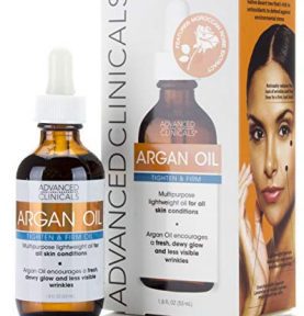 Advanced Clinicals Luxury Pure Argan Oil.