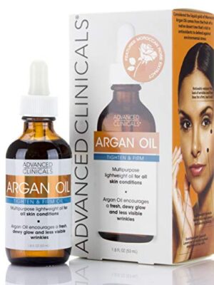 Advanced Clinicals Luxury Pure Argan Oil.
