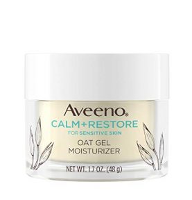 Aveeno Calm + Restore Oat Gel Facial Moisturizer for Sensitive Skin