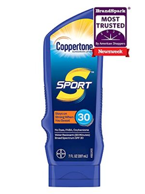 Coppertone SPORT Sunscreen Lotion Broad Spectrum SPF 30