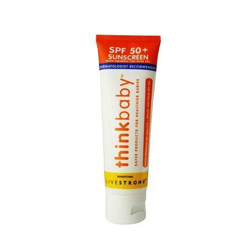 Thinkbaby SUNSCREEN SPF50+ benefiting LIVESTRONG