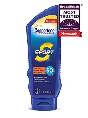 Coppertone SPORT Sunscreen Lotion Broad Spectrum SPF 50
