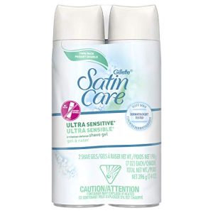Satin Care Ultra Sensitive Shave Gel twin pack