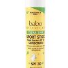 Babo Botanicals Clear Zinc Sport Sunscreen Stick SPF 30 - Sun Protection On-the-Go