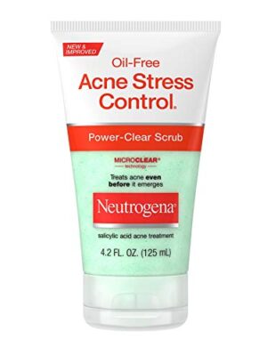 Neutrogena Oil-Free Acne Stress Control Power-Clear Facial Scrub