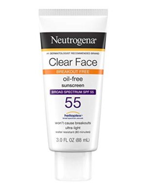 Neutrogena Clear Face Liquid Lotion Sunscreen