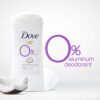 Dove Aluminum-Free Deodorant 3-Pack: 24-Hour Odor Protection, Coconut and Pink Jasmine