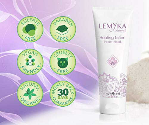 Natural Eczema Lotion, Face Rash Cream, Clinically Tested