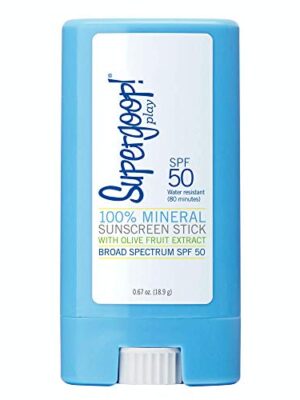 Supergoop! PLAY 100% Mineral Sunscreen Stick.