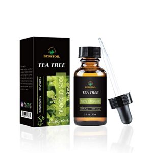 Tea Tree Essential Oil 100% Organic Pure and Undiluted