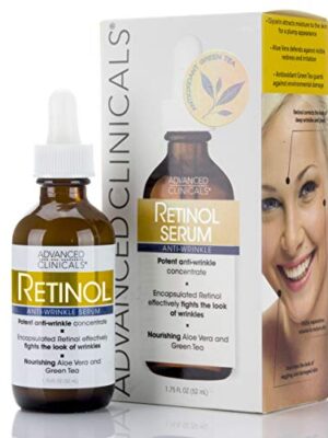 Advanced Clinicals Professional Strength Retinol Serum.