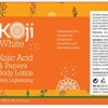 White Kojic Acid, Papaya Body Lotion Skin Brightening Gift Box Set 2-Pack for Women - Nourishing Radiance, Rejuvenate Skin Cells - Ideal for a Luminous Complexion