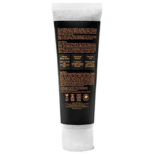 SheaMoisture African Black Soap Facial Wash and Scrub