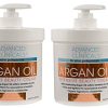Advanced Clinicals Spa Size Pure Argan Oil Intensive Beauty Cream.