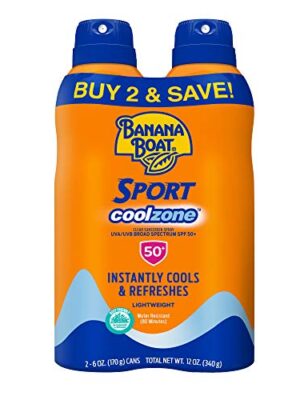 Banana Boat Sport Performance -Cool Zone Sunscreen Spray