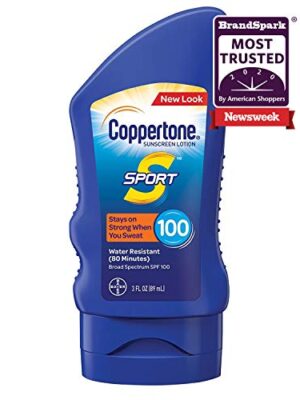 Coppertone SPORT Sunscreen Lotion Broad Spectrum SPF 100