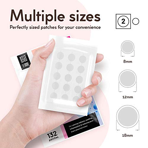 Clear Skin, Clear Confidence! A 132-Dot Set of Zit and Pimple Master Patches! 🌟🔵