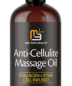 M3 Naturals Anti Cellulite Massage Oil Infused