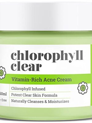 Chlorophyll Acne Cream Treatment- Natural Face Moisturizer