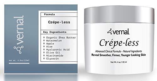 Crepe-less crepey skin firming cream to repair crepey arms