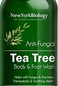 Tea Tree Body Wash - HUGE 16 OZ - Helps Nail Fungus