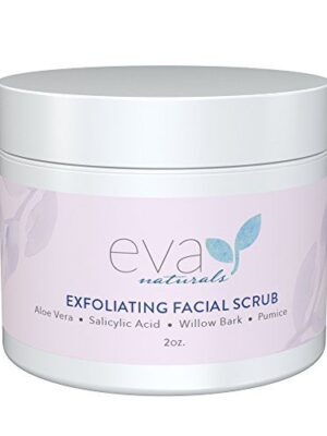 Eva Naturals - Exfoliating Facial Scrub - Helps Reduce Acne