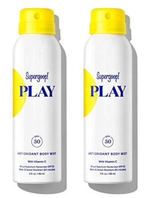 Supergoop! PLAY SPF 50 Antioxidant-Infused Body Mist