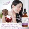 Eva Naturals Organic Castor Oil (2oz) - Promotes Hair