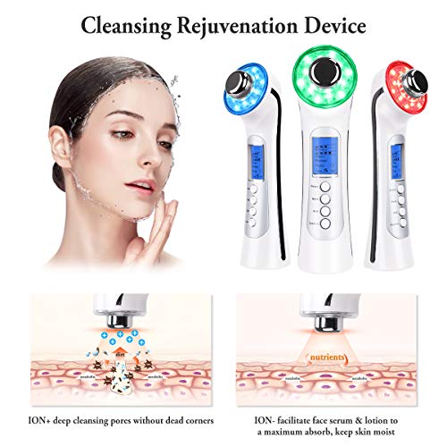Facial Massager Skin Care Machine Portable Handheld Beauty Device