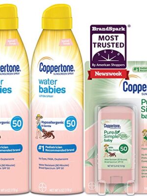 Coppertone WaterBabies SPF 50 Lotion Spray