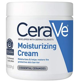 CeraVe Moisturizing Cream . Body and Face Moisturizer for Dry Skin