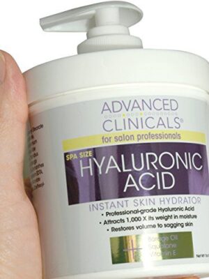 Advanced Clinicals Anti-aging Hyaluronic Acid Cream