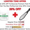 PurOrganica Urea 40% Foot Cream – With Pumice Stone and Brush