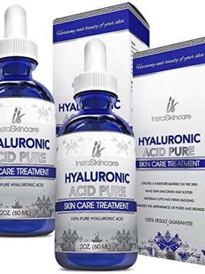 2-Pack Hyaluronic Acid for Skin-100% Pure