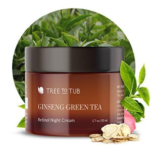 Retinol Sensitive Skin Night Cream for Face by Tree To Tub