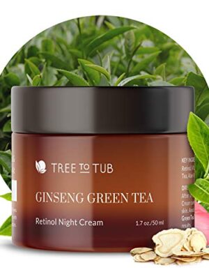 Retinol Sensitive Skin Night Cream for Face by Tree To Tub