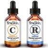 TruSkin Day-Night Anti Aging Duo, Retinol Serum, Vitamin C