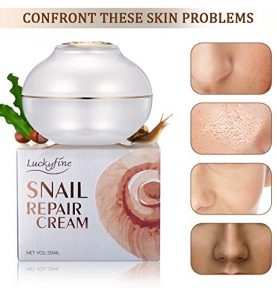 Snail Face Cream, LuckyFine Anti Aging, Anti Wrinkle