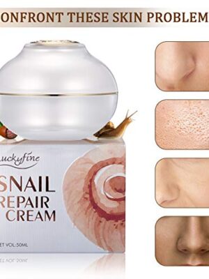 Snail Face Cream, LuckyFine Anti Aging, Anti Wrinkle