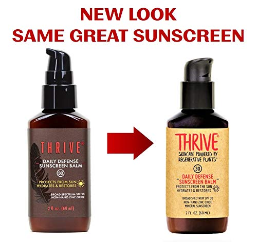 THRIVE Natural Moisturizing Mineral Face Sunscreen SPF 30