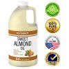 Sweet Almond Oil - 64 fl oz | Premium Moisturizer for Hair and Skin | Bulk Size Natural Carrier Oil for Ultimate Nourishment